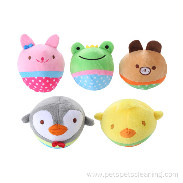 hot selling Cute animal shape bite interactive plush